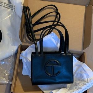 Telfar Small Black Shopper Bag